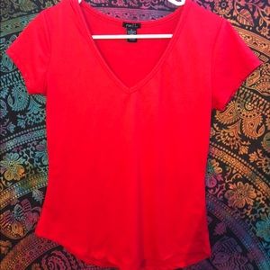 Red Cropped Top